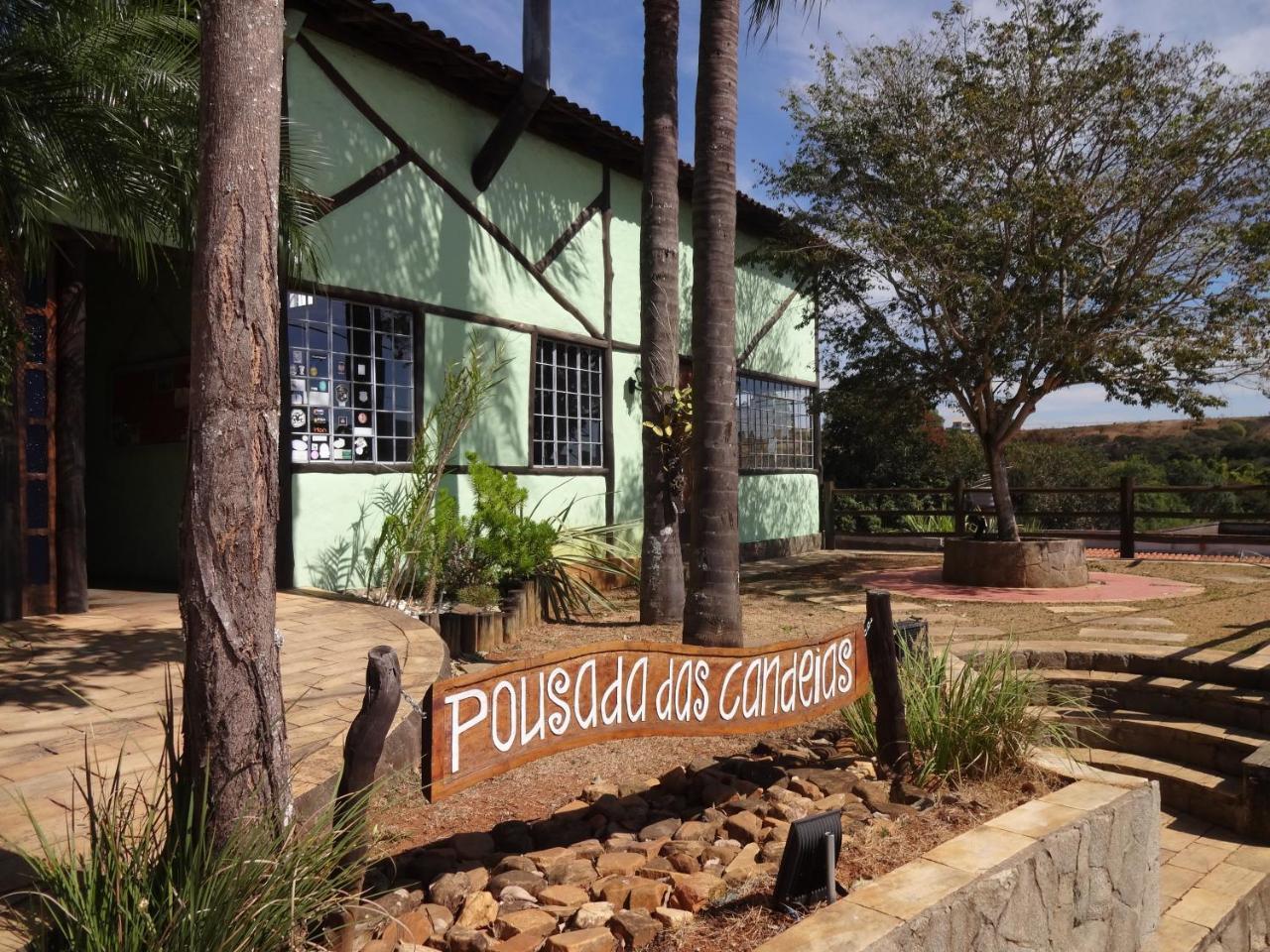 Pousada Das Candeias Carrancas Bagian luar foto
